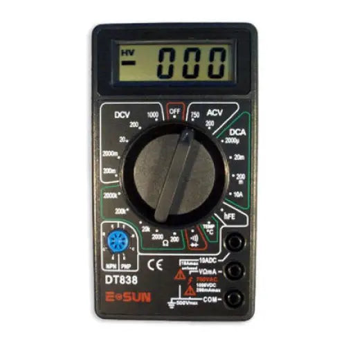 MULTI-METER WITH TEMPERATURE DT-838 STEINBERGER - Измервателни уреди<<<Електроматериали<<<Строителни