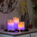 Multicolour Flame-Effect LED Candles with Remote Control Lendles InnovaGoods 3 Units - Декорация и Осветление<<<Дом