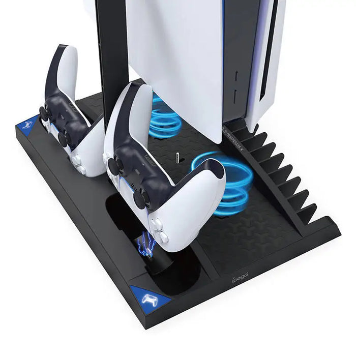 Multifunctional stand for PS5 console iPega PG-P5013B (black) - Accessories<<<Gamepads and steering