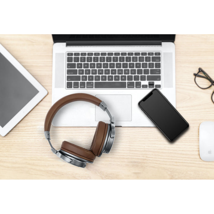 Headphones with Headband Muse M278BT Brown