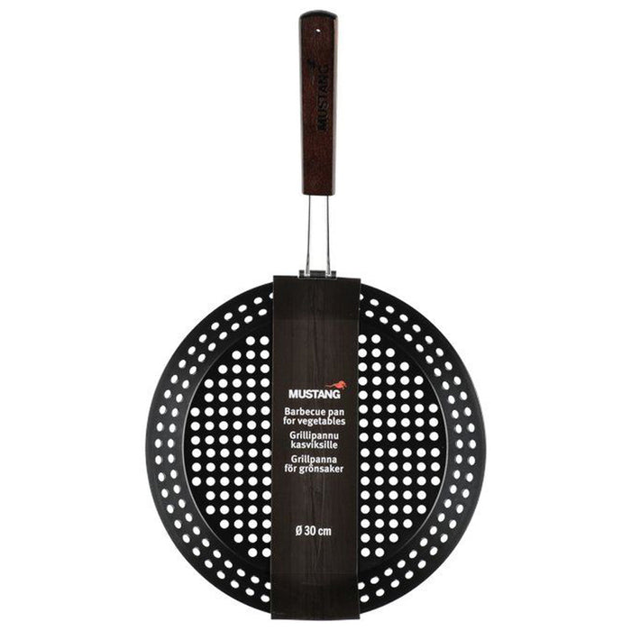BARBECUE PAN F30CM MUSTANG Black Line