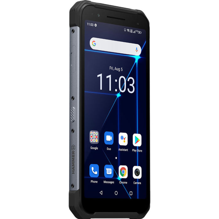 Smartphone GSM MYPHONE HAMMER CONSTRUCTION SILVER 6.00 ", 128 GB, RAM 6 GB, 16+8+0.1 MP