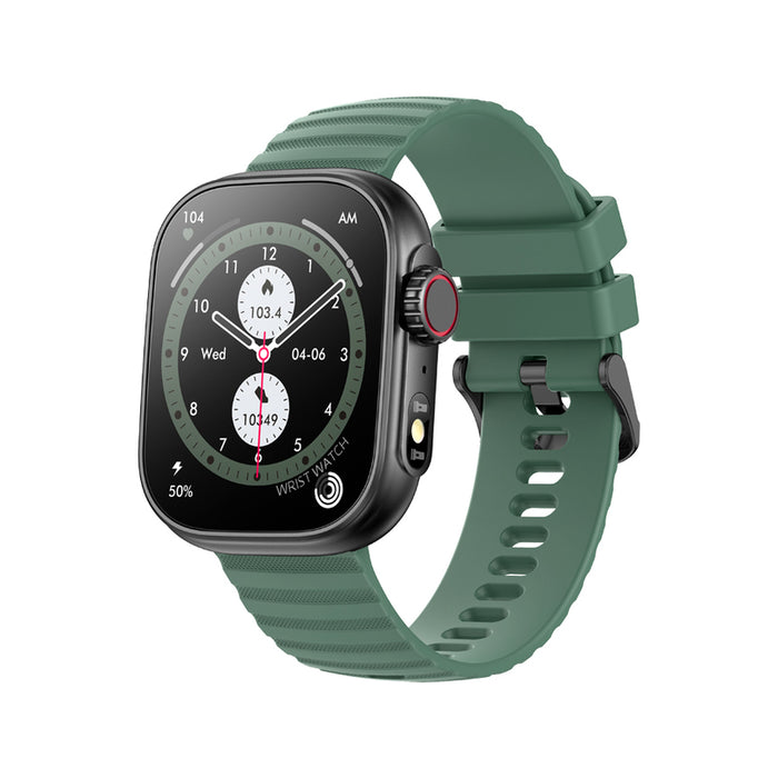 Smart watch MYPHONE WATCH TOOL GREEN 42 MM, HEART MONITOR, SPO2
