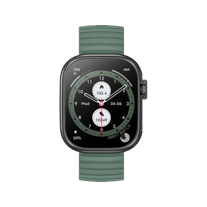 Smart watch MYPHONE WATCH TOOL GREEN 42 MM, HEART MONITOR, SPO2