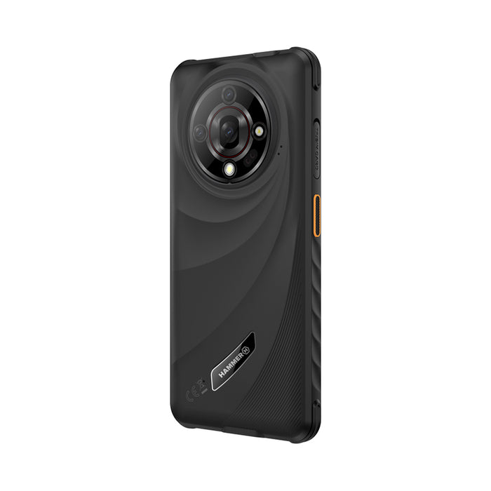 Smartphone GSM MYPHONE HAMMER IRON 6 5G 128/6 BLACK NIGHT VISION CAMERA 6.56 ", 128 GB, RAM 6 GB, 24+2 MP, 5G