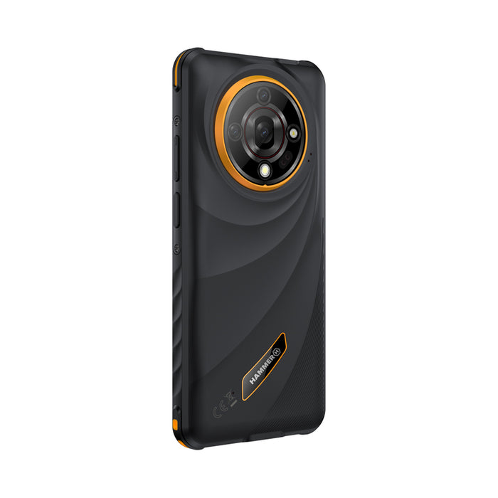 Smartphone GSM MYPHONE HAMMER IRON 6 5G 128/6 ORANGE 6.56 ", 128 GB, RAM 6 GB, 24+2 MP, 5G
