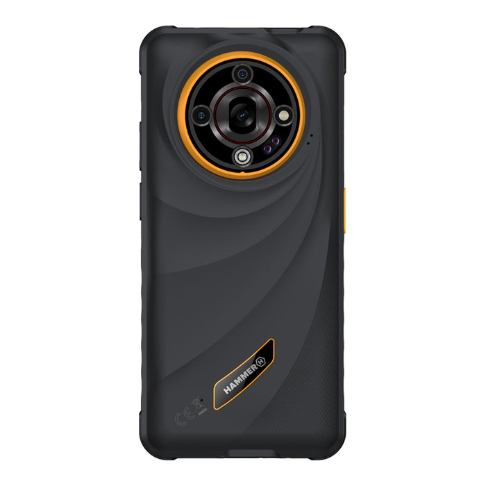 Smartphone GSM MYPHONE HAMMER IRON 6 5G 128/6 ORANGE 6.56 ", 128 GB, RAM 6 GB, 24+2 MP, 5G