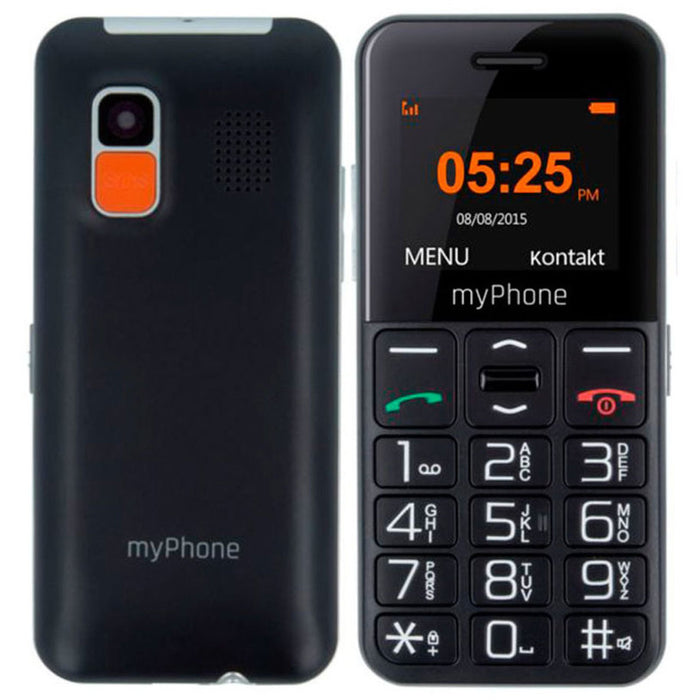 Mobile phone GSM MYPHONE HALO EASY BLACK 1.70 ", REAR CAMERA 0.30 MPx