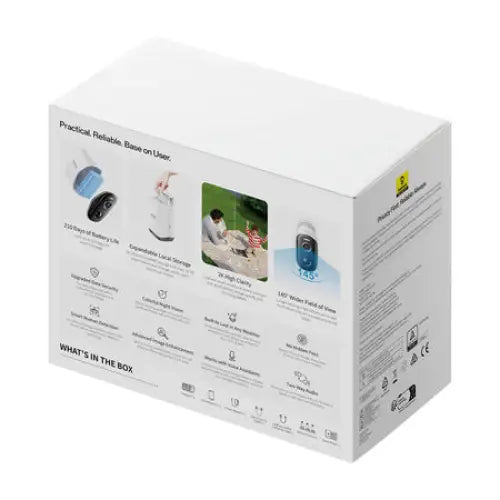 N1 Baseus 2K outdoor camera set of 3 (white) - IP cameras<<<Smart Home<<<InnproXML
