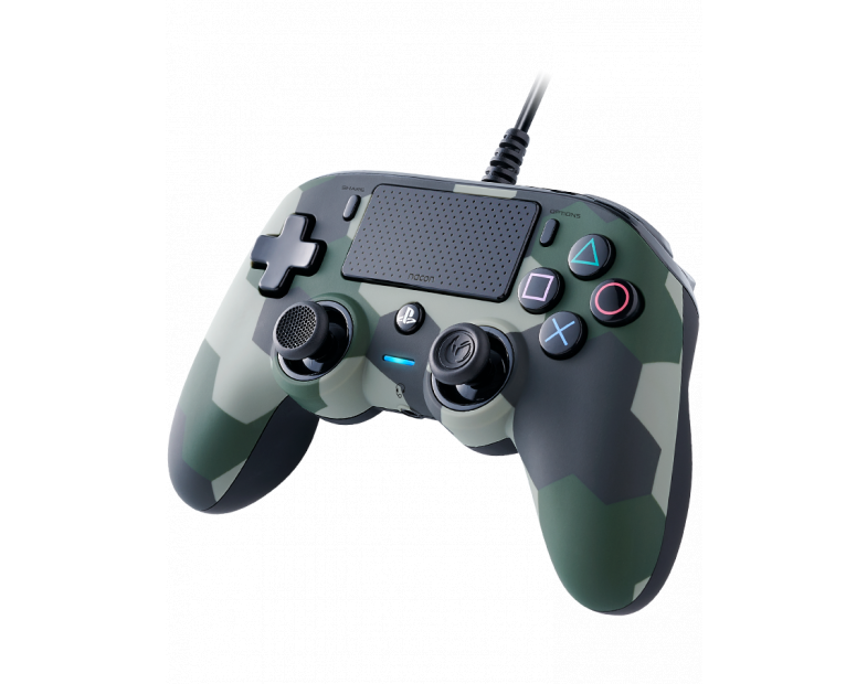 Wired gamepad Nacon Wired Compact Controller Camo Green, Green