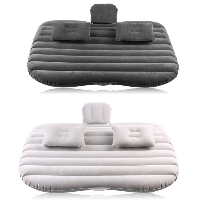 Inflatable mattress car rear seat