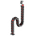 Nano RS desk cable organizer / cable grille 1345mm black and red RS125 - Cable coversTVA-MAS<<<TV