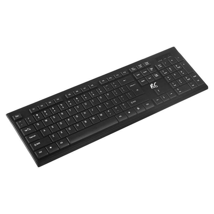 Keyboard and Mouse Nano RS RS580 Black
