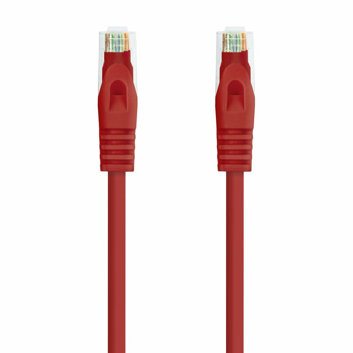 CAT 6a UTP Cable NANOCABLE 10.20.1800-R Red Grey 5 m