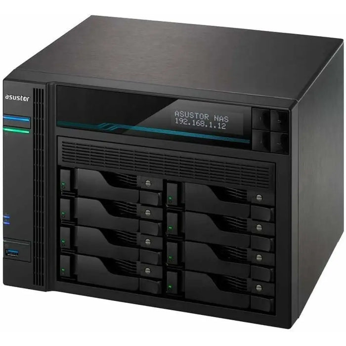 NAS Network Storage Asustor AS6508T Black Intel Atom C3538 - Компютър Мрежи и компоненти<<<Компютри|