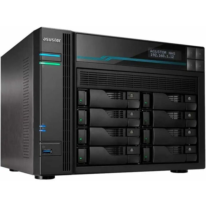 NAS Network Storage Asustor AS6508T Black Intel Atom C3538 - Компютър Мрежи и компоненти<<<Компютри|