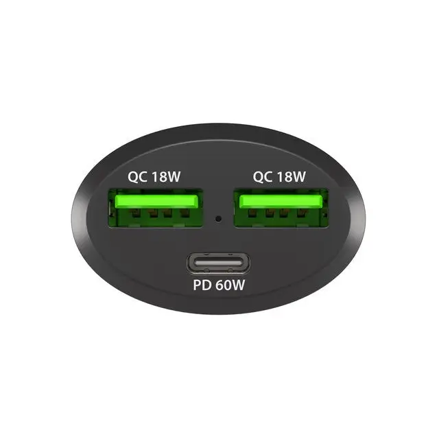 NATEC Coney Universal Black Cigar lighter Fast charging Auto