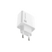 Natec USB Charger Ribera 1X USB-A + 1X USB-C 20W White - Аксесоари<<<NATEC компютърна