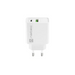 Natec USB Charger Ribera 1X USB-A + 1X USB-C 20W White - Аксесоари<<<NATEC компютърна