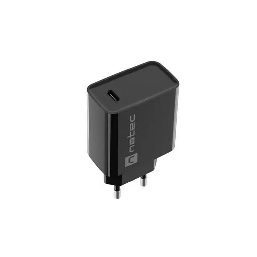 Natec USB Charger Ribera 1X USB-C 20W Black - Аксесоари<<<NATEC компютърна периферия<<<NATEC<<<PolyComp&&&Електроника