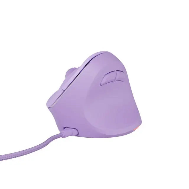 Natec Vertical Mouse Crake 2 Pro 12800DPI Optical Pure Lavander - Мишки<<<NATEC компютърна