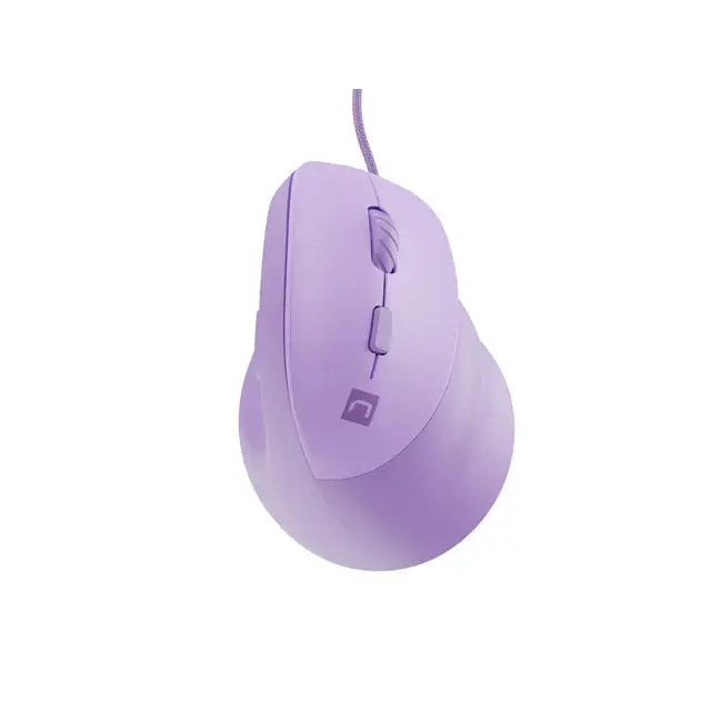 Natec Vertical Mouse Crake 2 Pro 12800DPI Optical Pure Lavander - Мишки<<<NATEC компютърна