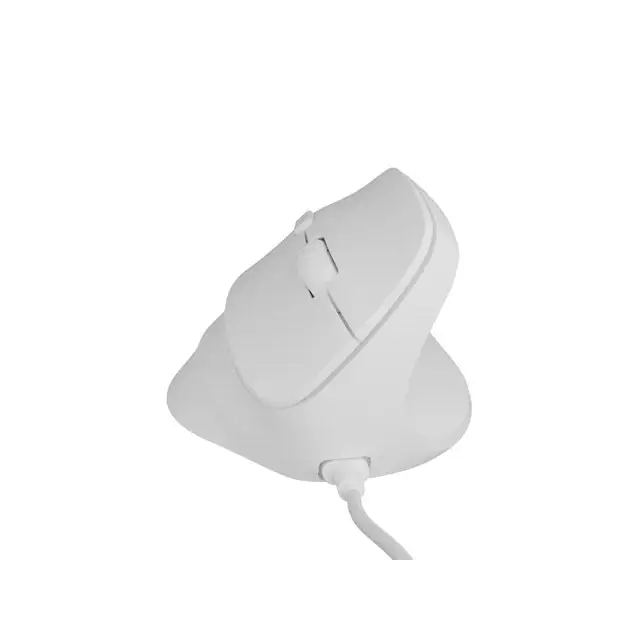 Natec Vertical Mouse Crake 2 Pro 12800DPI Optical White - Мишки<<<NATEC компютърна