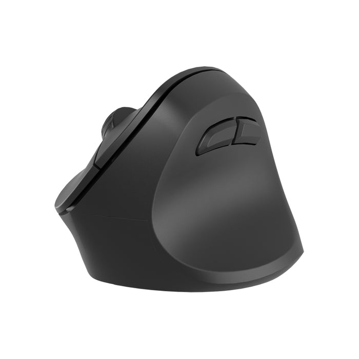 Natec Vertical Mouse Crake 2  BLUETOOTH 5.2 + 2.4GHZ BLACK 2400dpi, Right handed, black
