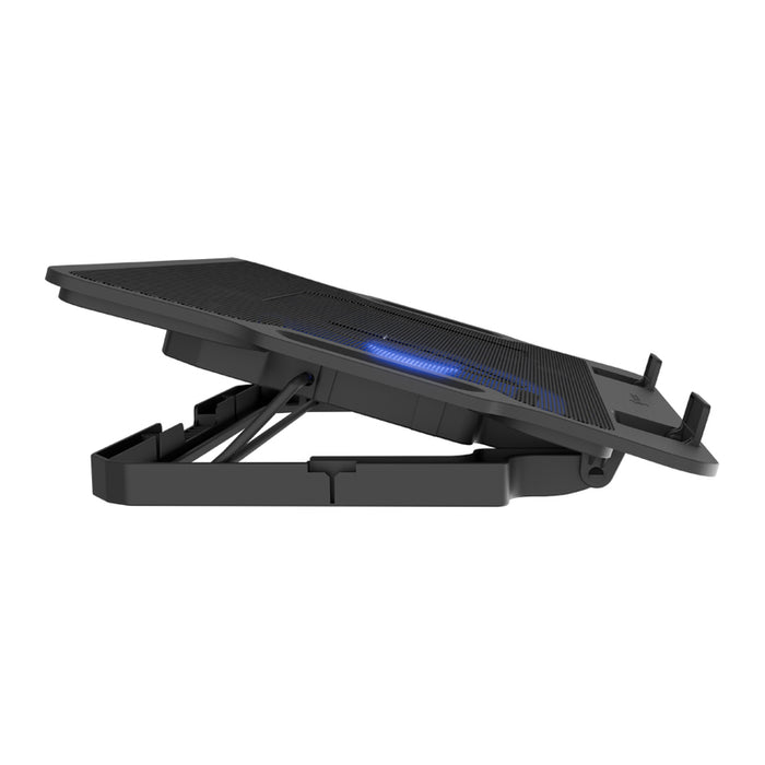 Natec Laptop Cooling pad Dipper 2 12,1-17,3'' Fan, LED Light, 2 USB