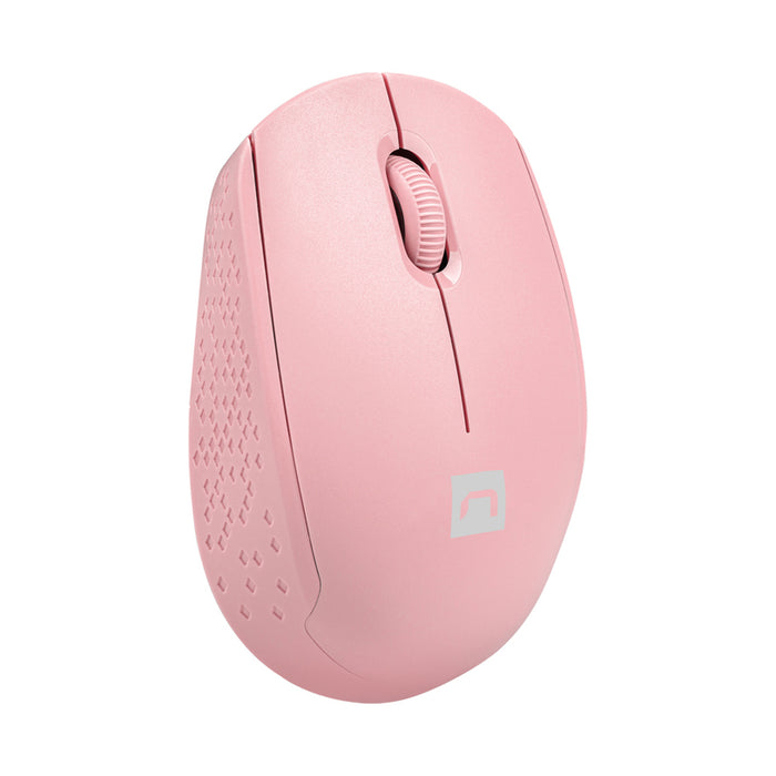 Natec Mouse Stork Wireless 1600DPI Optical, Pink