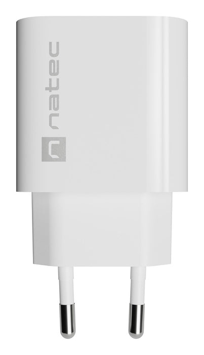 WALL CHARGER NATEC RIBERA 1X USB-C 20W WHITE