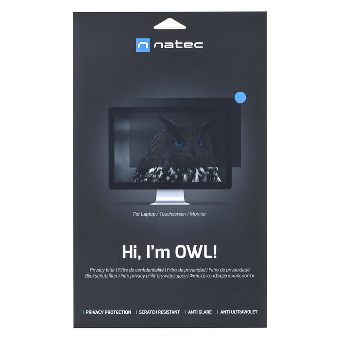 Natec Privacy Filter, Owl, 24", 16:9