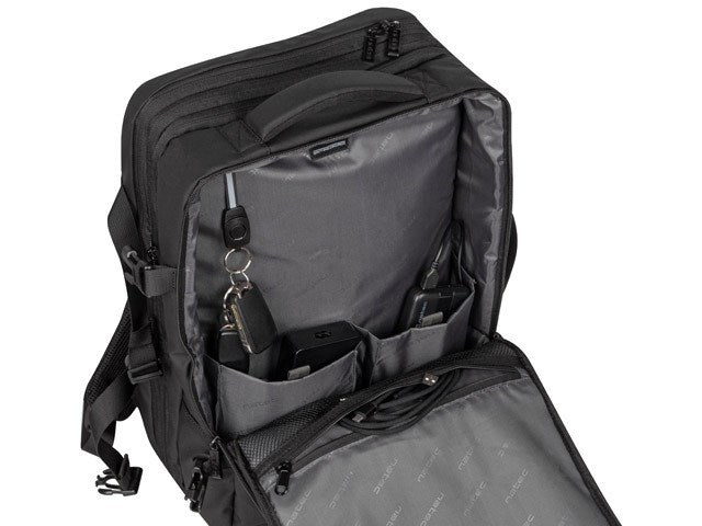 Natec Laptop Backpack Camel Pro 17.3" Black