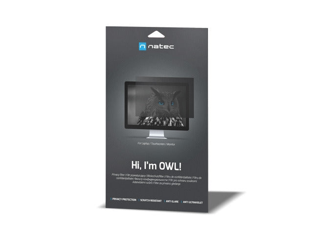 Natec Privacy Filter, Owl, 15.6", 16:9