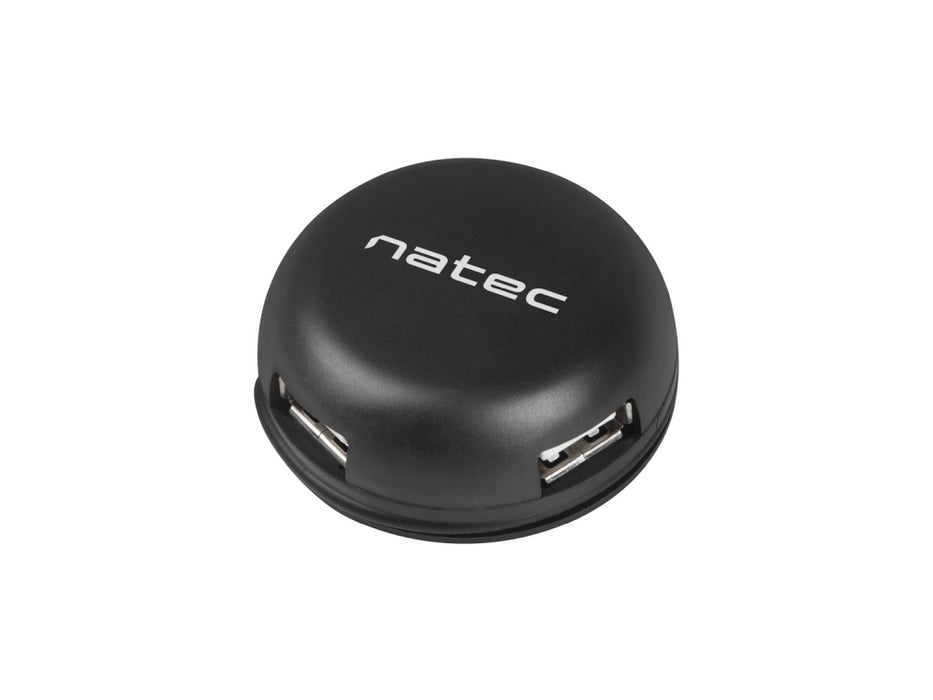 Natec usb 2.0 hub bumblebee 4-port black