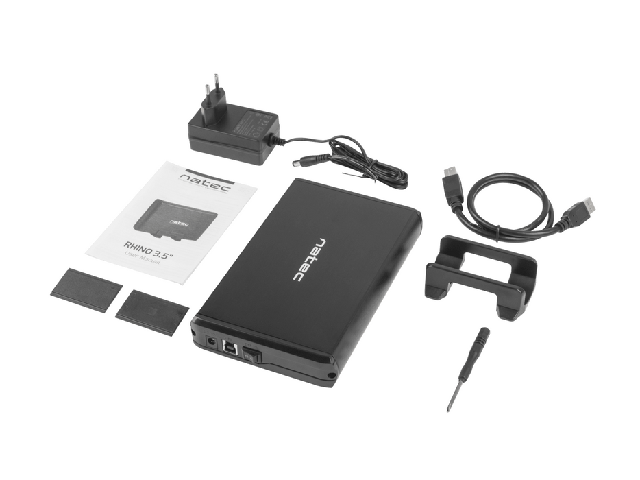 3.5'' Natec Rhino Go hard drive tray, USB 3.0