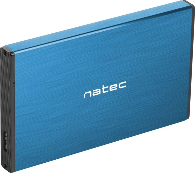 2.5'' SSD/HDD drawer, Natec Rhino Go, USB 3.0, blue
