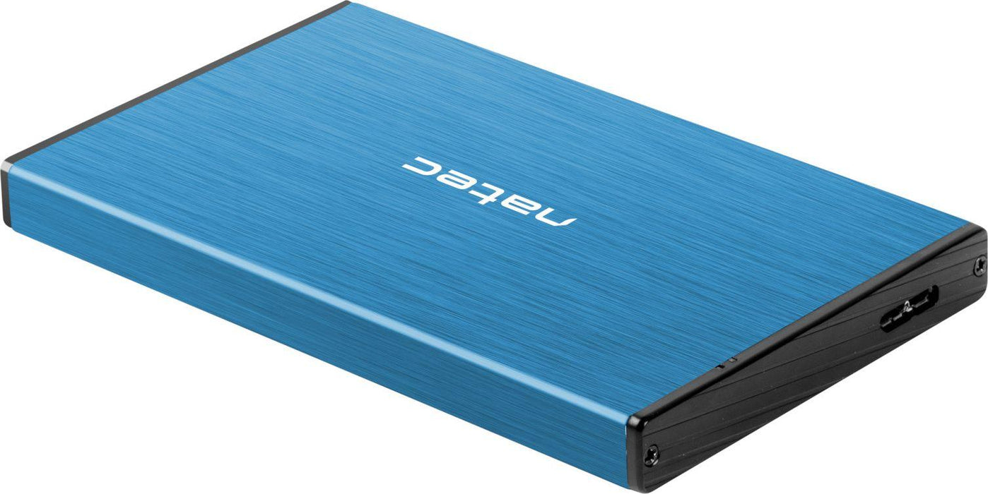 2.5'' SSD/HDD drawer, Natec Rhino Go, USB 3.0, blue