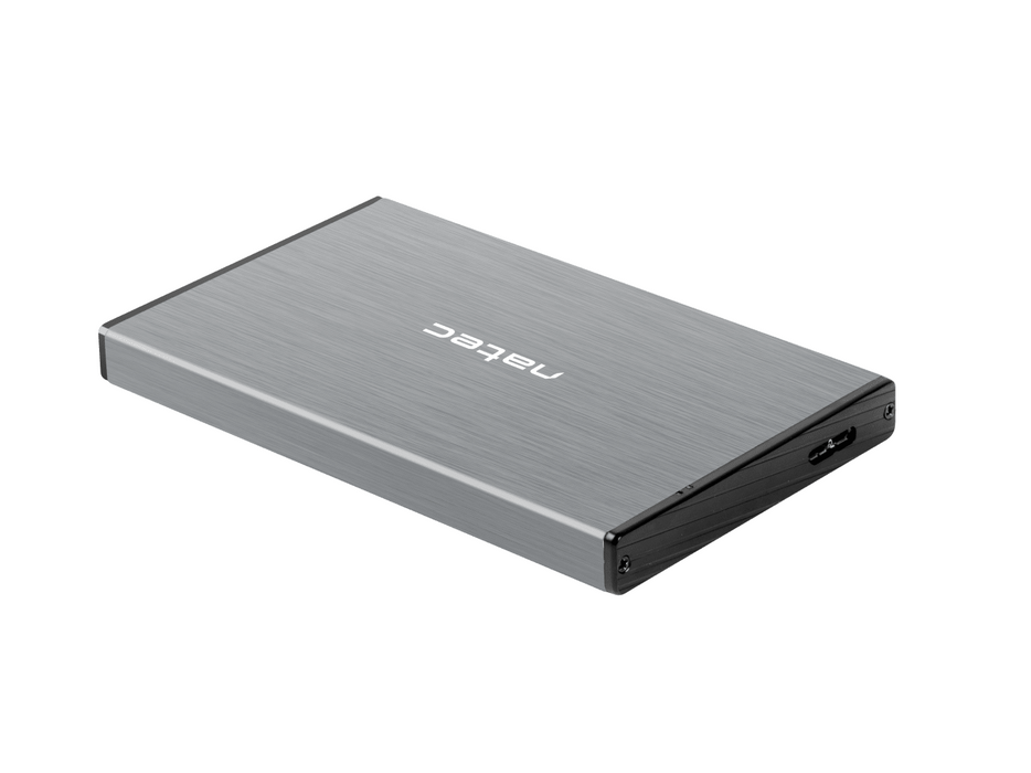 2.5'' SSD/HDD drawer, Natec Rhino Go, USB 3.0, Gray