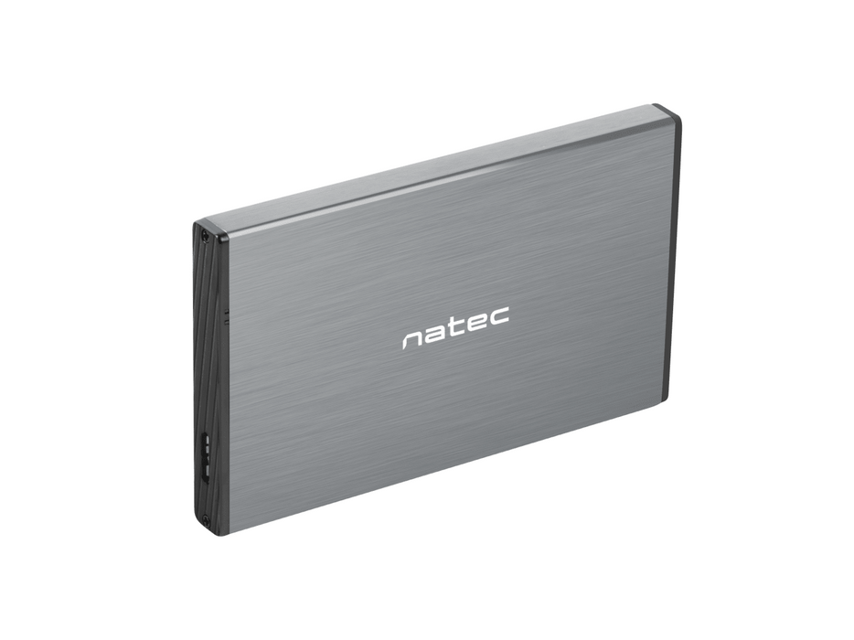 2.5'' SSD/HDD drawer, Natec Rhino Go, USB 3.0, Gray