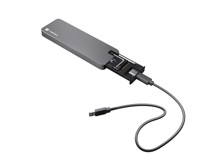 M.2 NVME hard drive drawer, Natec Rhino, USB-C 3.1 Gen 2