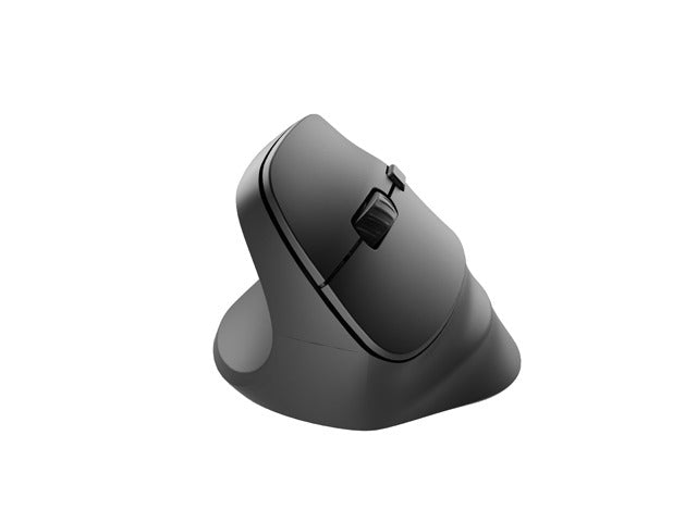 Natec Vertical Mouse Crake 2  BLUETOOTH 5.2 + 2.4GHZ BLACK 2400dpi, Left handed, black