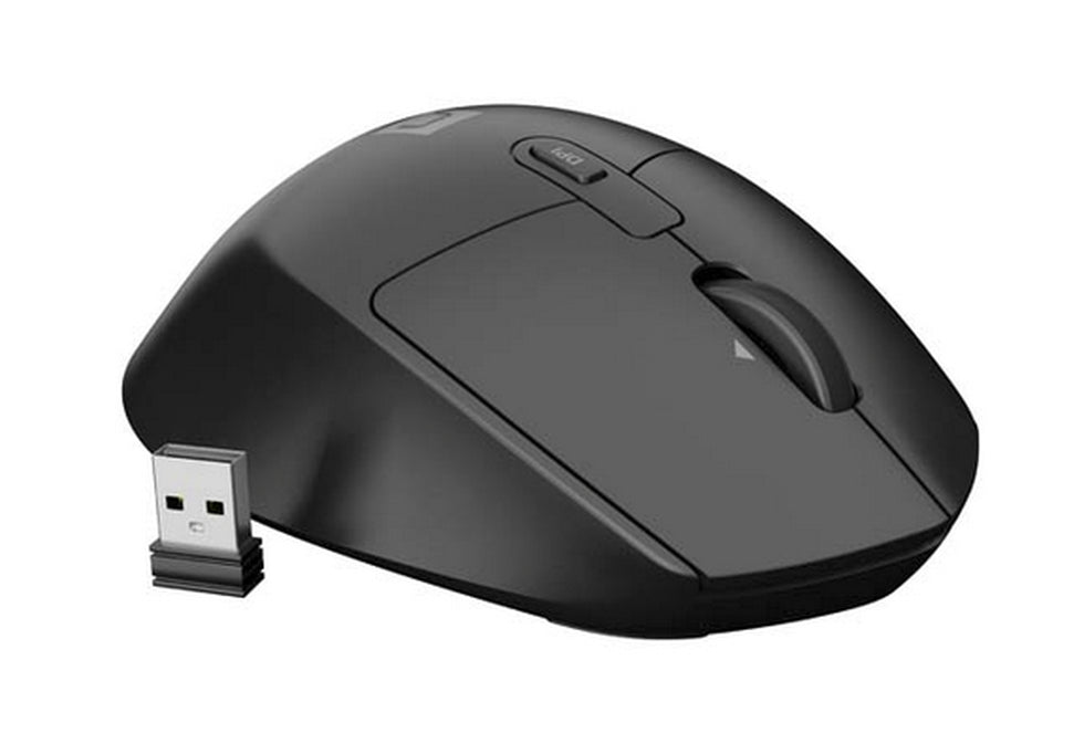 Natec Mouse Kite Wireless 4000DPI Optical Silent tilt wheel, Black