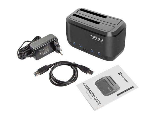 Natec HDD Docking Station Kangaroo Dual SATA USB 3.0