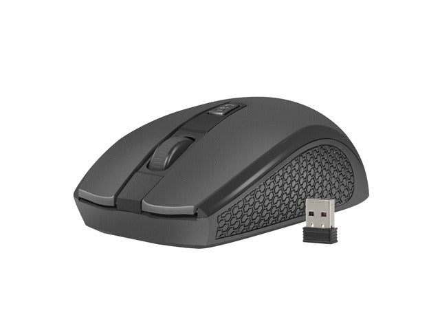 Natec Set 2 in 1 Keyboard Black Squid + Mouse Wireless US Layout