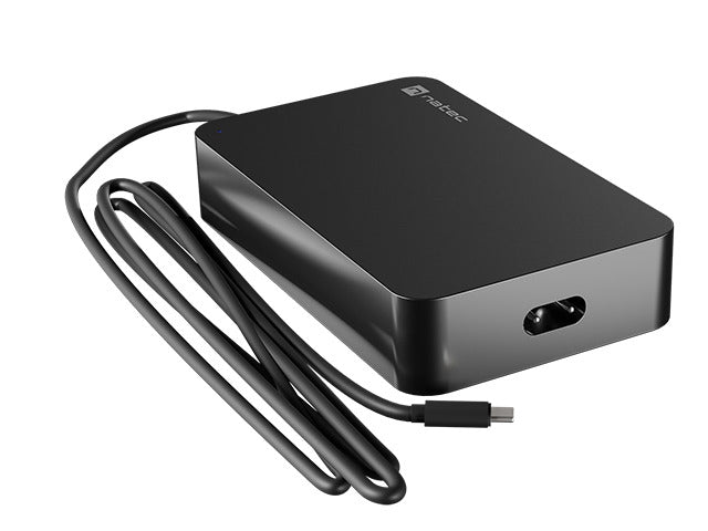Natec Grayling Laptop Charger, 90W, USB-C for laptops, tablets, phones