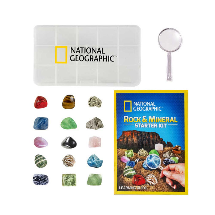 Образователен комплект National Geographic STEM - Скали и минерали