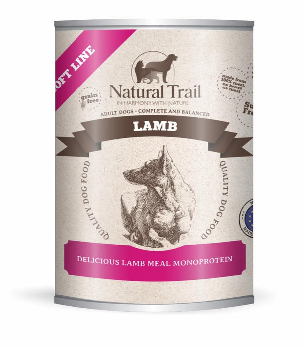 NATURAL TRAIL Lamb Soft Line - wet dog food - 800g