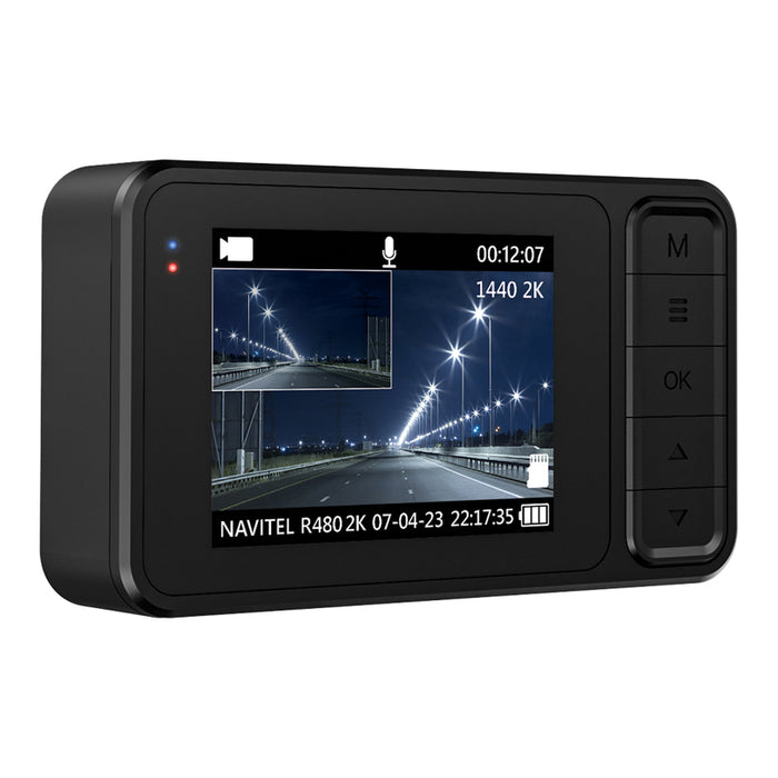 DVR NAVITEL R480 2K 2.0 ", 2K 2560x1440, 160 °