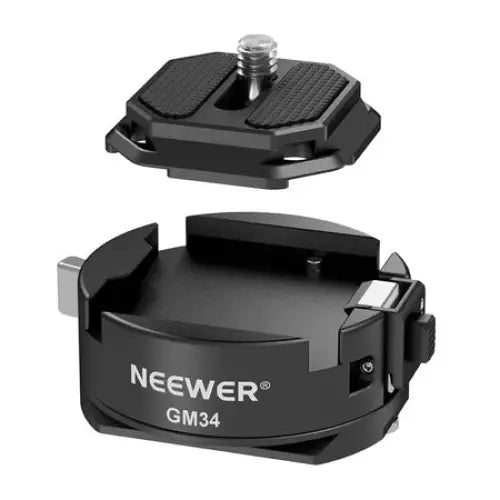 Neewer GM34 Arca-Swiss quick release and plate - Straps mounts and holders<<<Mounts<<<Tripods<<<Selfie